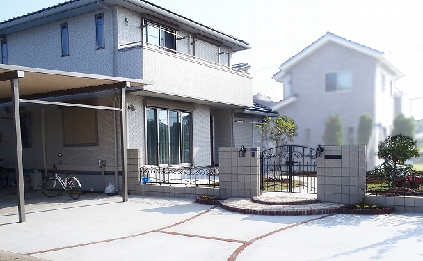 ご新築のエクステリア外構工事後(埼玉県坂戸市)