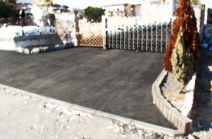 門から玄関のアプローチ工事（埼玉県行田市）