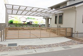 埼玉 カーゲート・オーバードア工事